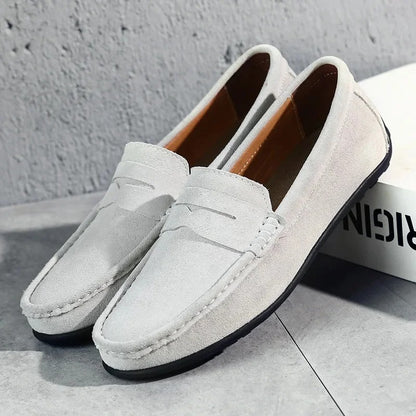 Mocassini DailyFit con effetto Scamosciato – Versatili e Raffinati